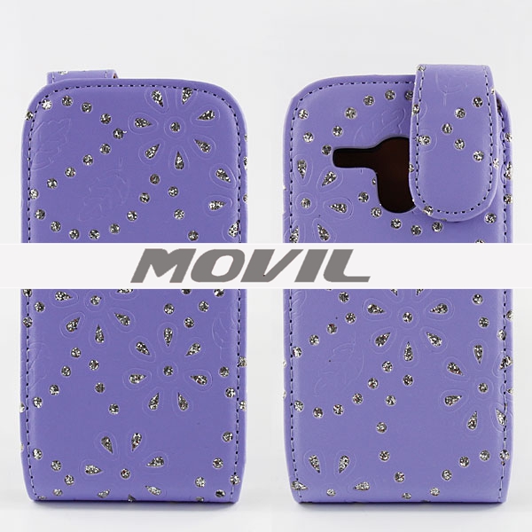 NP-1991 PU  leathe funda para Samsung Galaxy S3 mini I8190-0